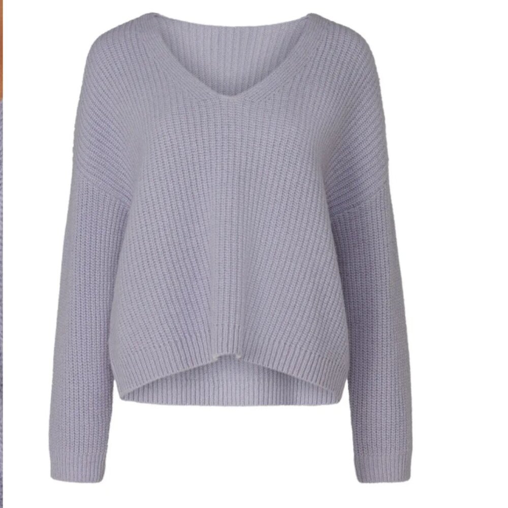 Size 10 - ELK - Lambswool Thick Boxy Sweater Rent the Runway RTR $267 msrp - Picture 4 of 14